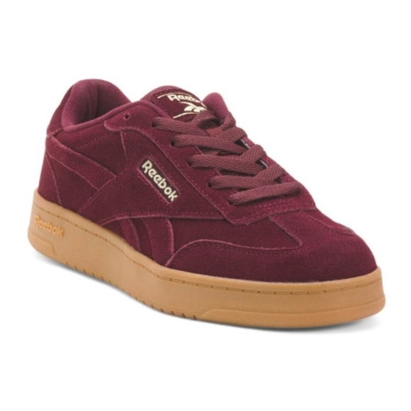 💜🔹️REEBOK🔹️ Women Suede Forte Lounger Sneakers - Picture 1 of 3